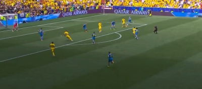 «Δεν το... είδε ο Λούνιν»: Απίθανη «βολίδα» του Στάντσιου για το 1-0 της Ρουμανίας κόντρα στην Ουκρανία! (video)