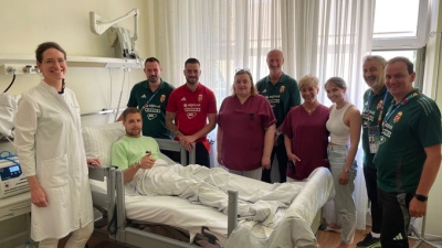 Μέλη της Ουγγαρίας επισκέφτηκαν τον Βάργκα στο νοσοκομείο  
