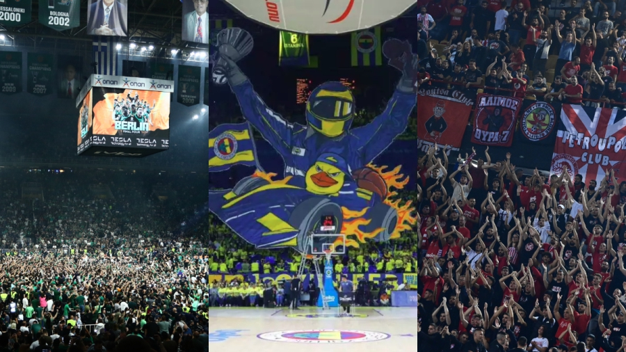 Θα… κουφαθεί το Βερολίνο σε αυτό το Final Four: Ολυμπιακός, Παναθηναϊκός και Φενέρμπαχτσε  «σπάνε» τα ντεσιμπέλ!