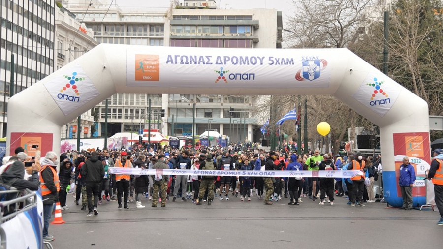 Στον παλμό του Ημιμαραθωνίου της Αθήνας ο ΟΠΑΠ