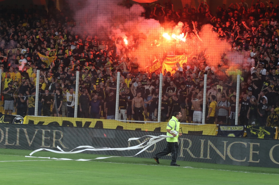 «Πάρτι» μέσα στην OPAP Arena, λίγο πριν τη σέντρα με τον Ιωνικό! (video)