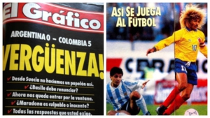Όταν η Κολομβία «διέσυρε» την Αργεντινή μέσα στο Μονουμεντάλ! (video)