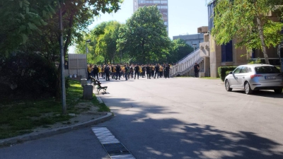 Το BN Sports στο Βελιγράδι: Ο κόσμος της Μακάμπι έξω από το γήπεδο, δύο ώρες πριν το ματς με τον Παναθηναϊκό AKTOR! (video)