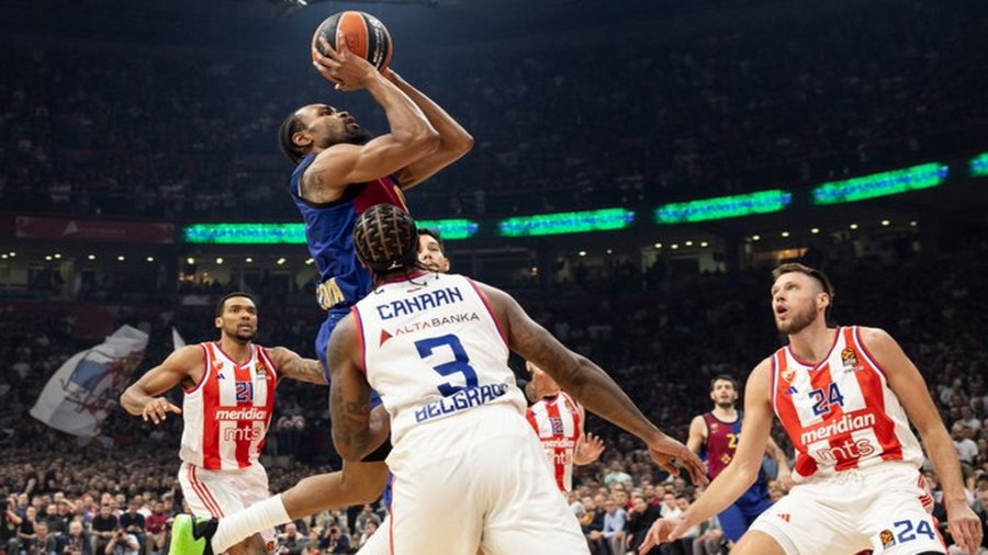 EuroLeague Day 9: Χωρίς νίκη παραμένει η Βίρτους - Έβαλε «στοπ» στο αήττητο του Ερυθρού Αστέρα η Μπαρτσελόνα!